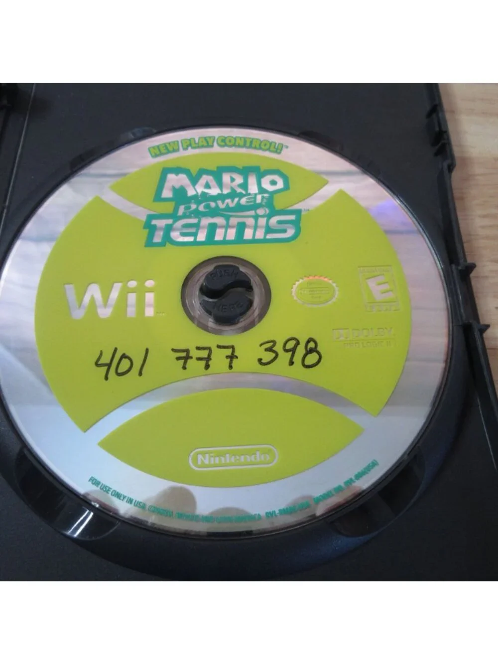 Mario Power Tennis Wii (Nintendo Wii, 2009)